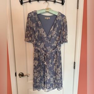 Inspired Hearts Mint and Blue Gray Dress